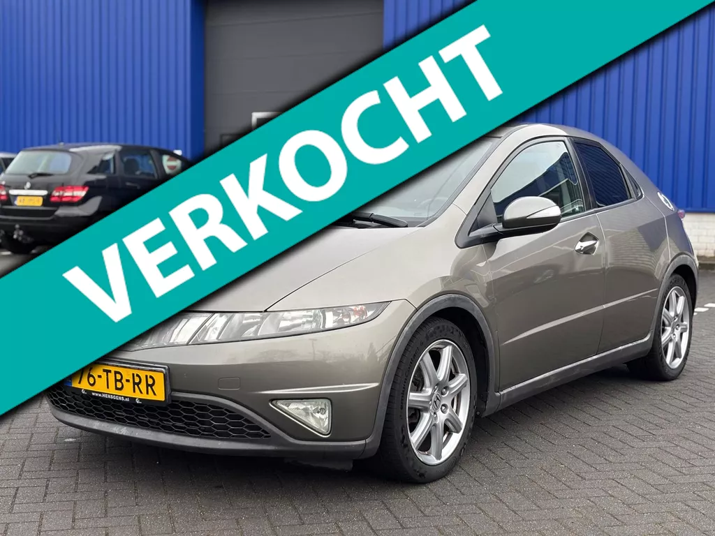 Honda Civic 1.8 Sport/Automaat/Clima/Cruise/LMV/NAP