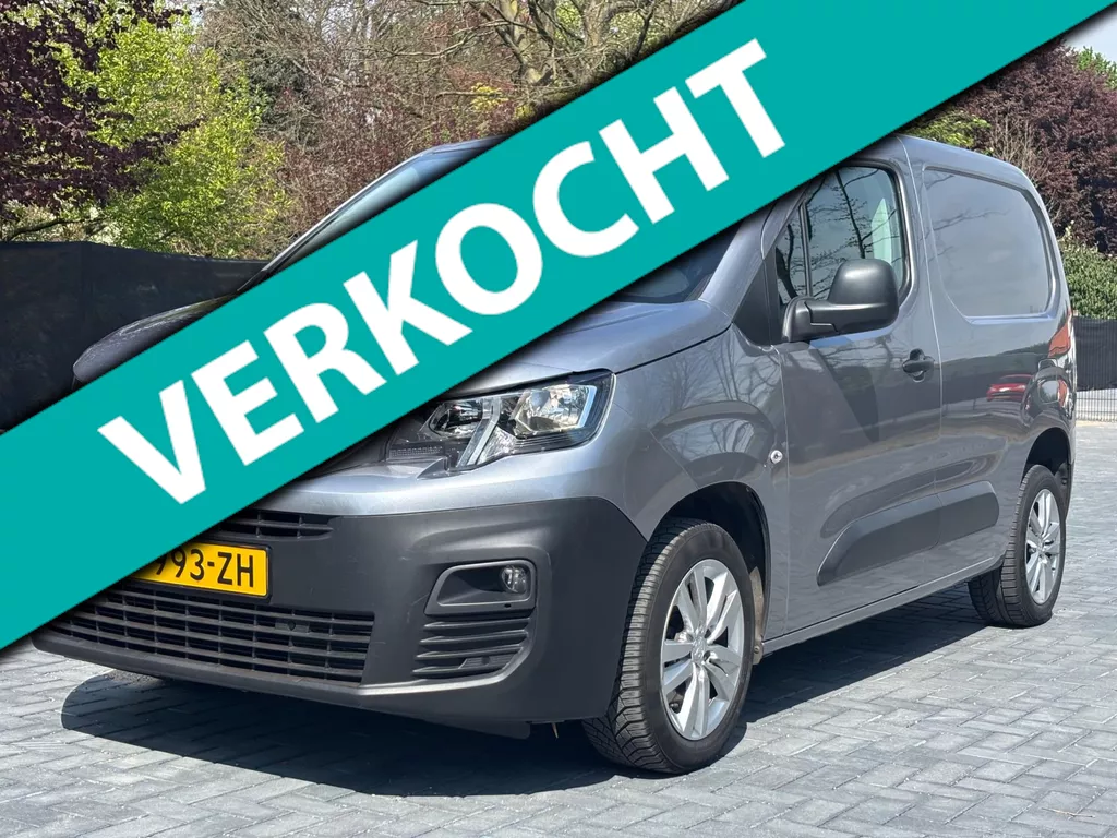 Peugeot Partner 1.6 BlueHDI Asphalt/Navi/Camera/Cruise/Carplay